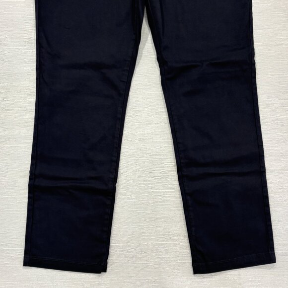 Calvin Klein Chino Pants Mens 36 x 30 Black Slim Fit Straight Leg Flex Waist - Picture 7 of 16